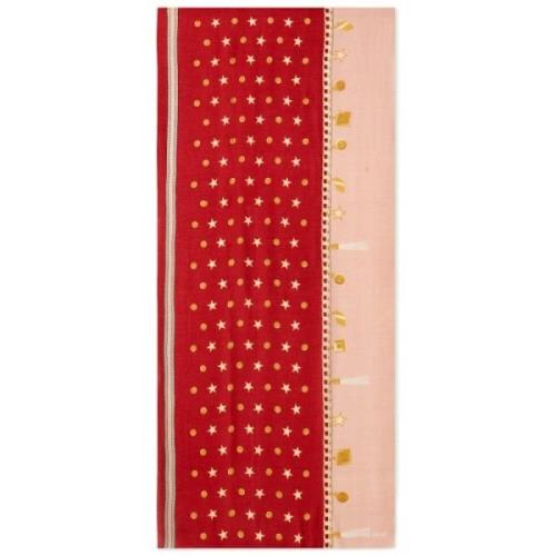 Liu Jo Röd Polyester Foulard Halsduk 2A0046 T0300 Red, Dam