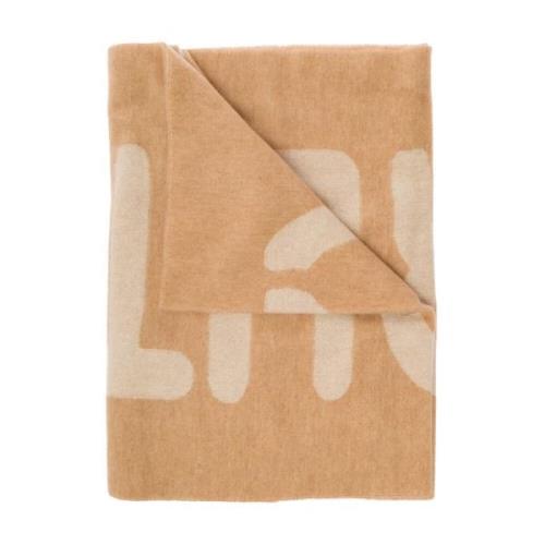 Semicouture Winter Scarves Beige, Dam