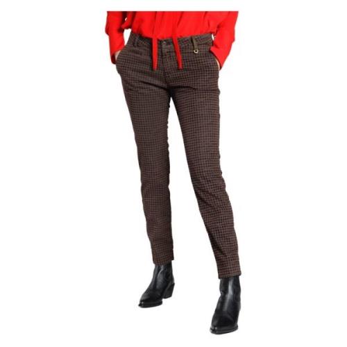 Mason's Vinter Chino Byxor - Jaqueline City Stil Brown, Dam