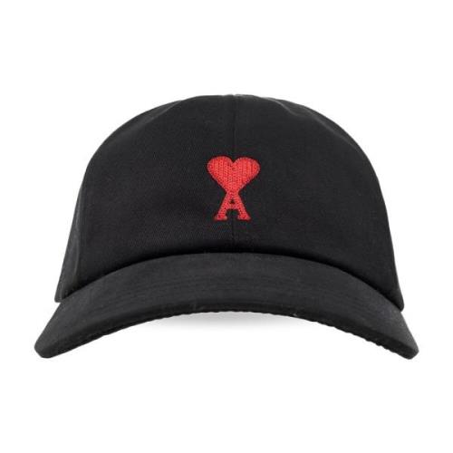 Ami Paris Baseballkeps Black, Unisex