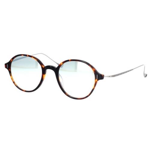 Eyepetizer Eleganta Runda Solglasögon Brown, Unisex