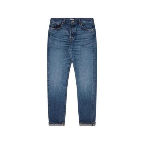 Edwin Straight Jeans Blue, Herr