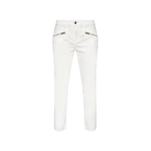 Zadig & Voltaire Jeans med logotyp White, Dam