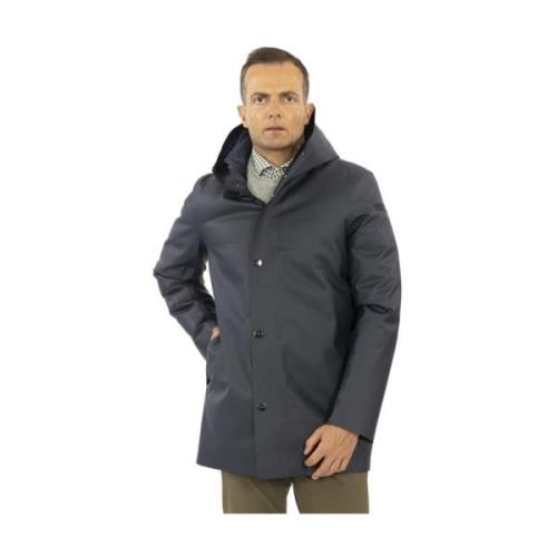 RRD Dubbel Gummi Anorak Parka Gray, Herr