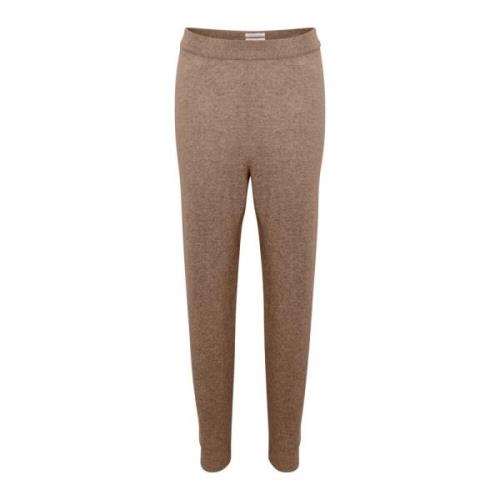 Part Two Ewanda Sweatpants - Avslappnad och Sofistikerad Beige, Dam