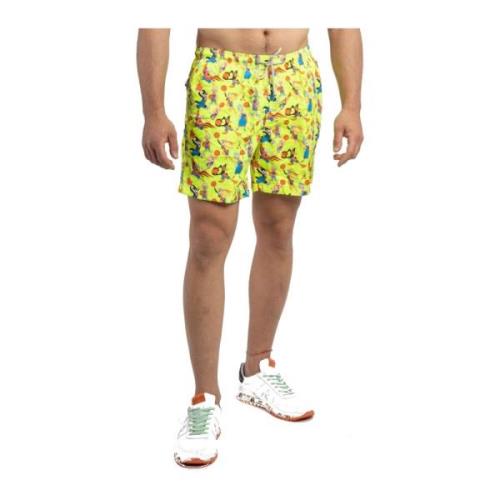 MC2 Saint Barth Shorts Yellow, Herr