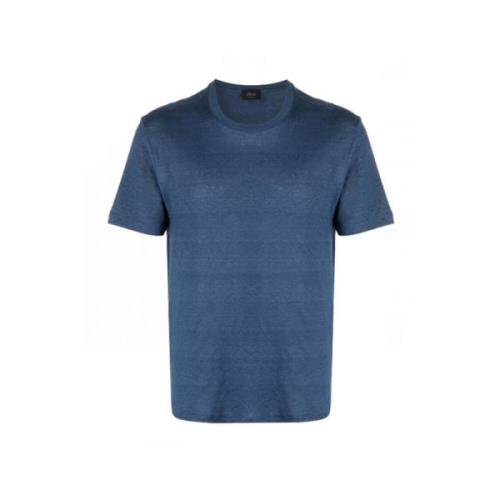 Brioni T-Shirts Blue, Herr