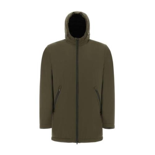 Herno Militär Färg Parka Green, Herr