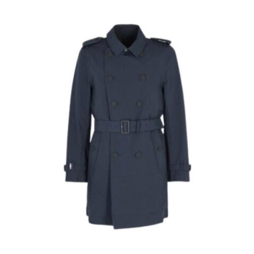 Save The Duck Grant Coat - Klassisk Stil Blue, Herr