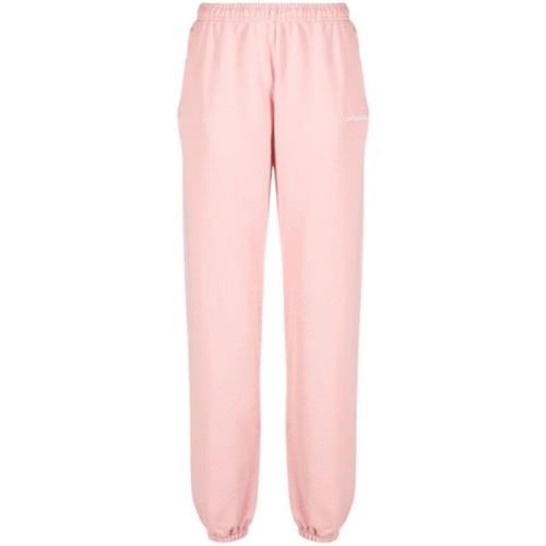 Sporty & Rich Lätt Naturlig Rosa Sweatpants Pink, Dam