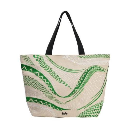 Lala Berlin Ljus Swirl East West Tote Väska Multicolor, Dam