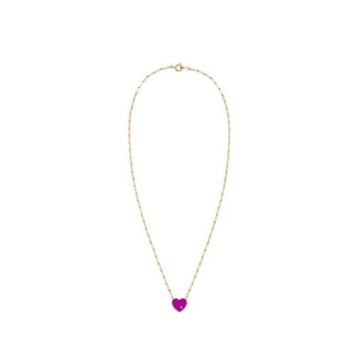 Yvonne Leon Necklaces Purple, Dam