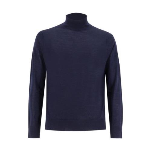 Ballantyne Turtlenecks Blue, Herr