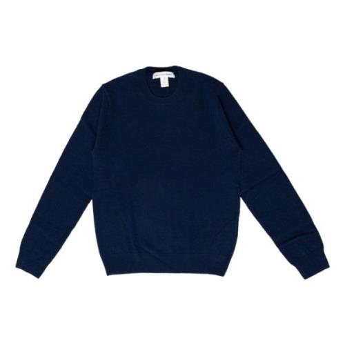 Comme des Garçons Stickad Ulltröja Blue, Herr