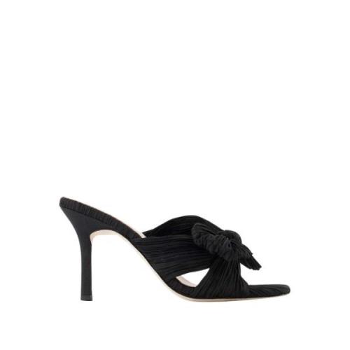 Loeffler Randall Heeled Mules Black, Dam