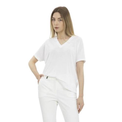 Zanone T-Shirts White, Dam