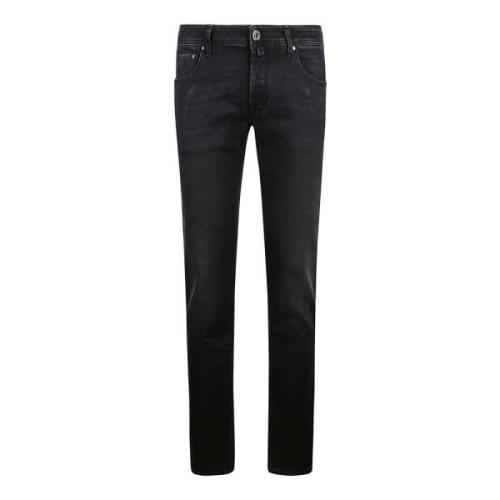 Jacob Cohën Super Slim Jeans Black, Herr