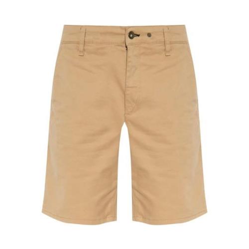 Rag & Bone Shorts med logotyp Beige, Herr