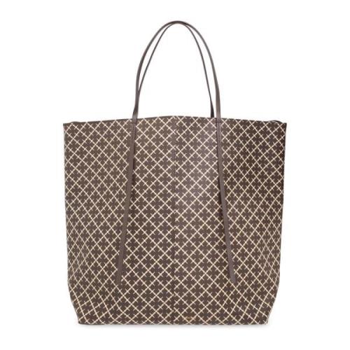 By Malene Birger Abrille shopper väska Brown, Dam