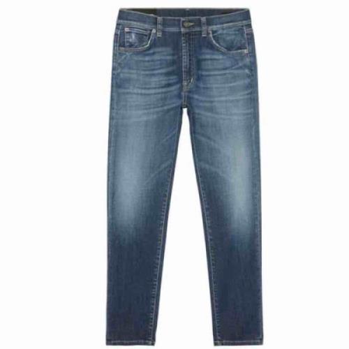 Dondup Skinny Fit 5 Ficka Stretch Denim Jeans Blue, Dam