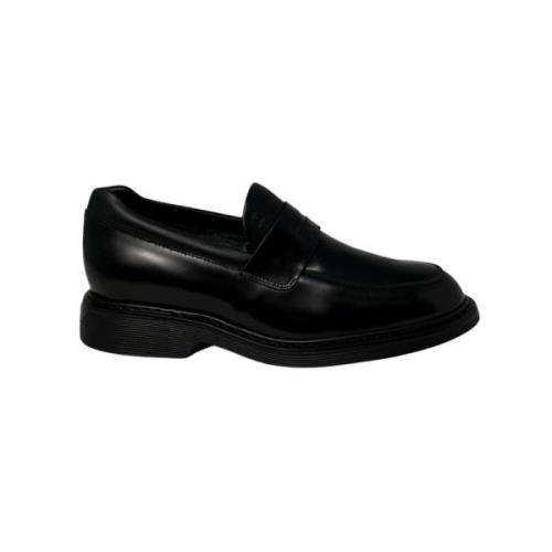 Hogan Eleganta och bekväma herr mocassiner Black, Herr