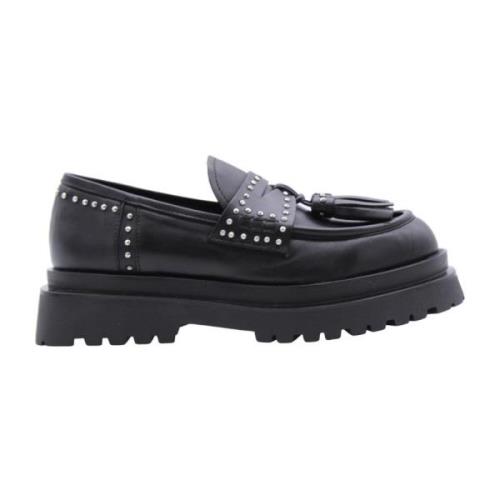 Laura Bellariva Stiliga Mocassin Loafers för Kvinnor Black, Dam