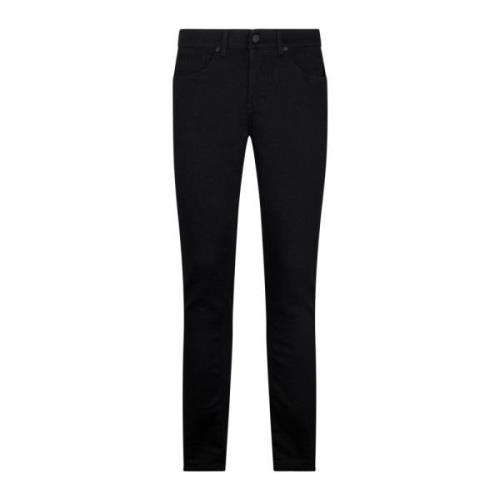 Dondup George Skinny Jeans för Män Black, Herr