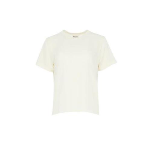 Khaite Emmylou T-shirt - Stilren och Bekväm White, Dam