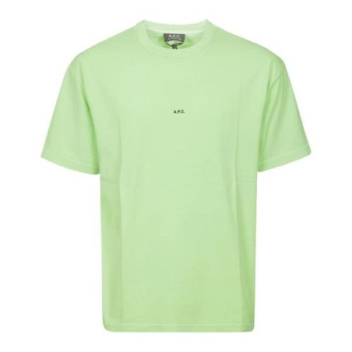 A.p.c. Kyle Fluorescerande T-Shirt Green, Herr