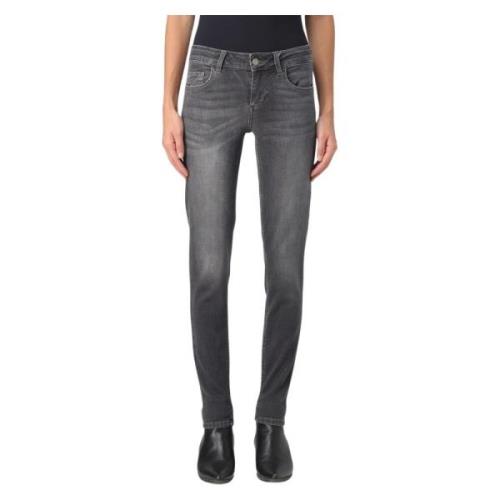 Liu Jo Fabulous Slim-fit Jeans Gray, Dam