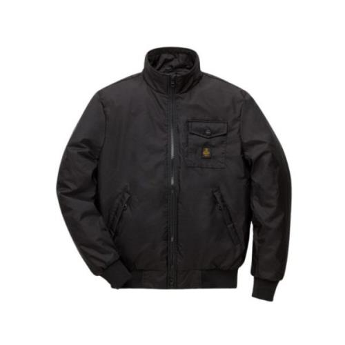 RefrigiWear Ny Captain Vinter Bomberjacka Black, Herr