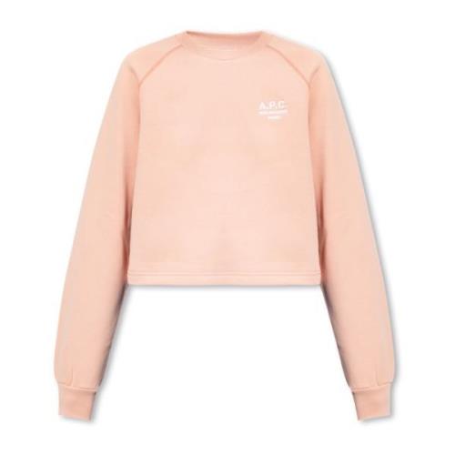 A.p.c. ‘Oona’ sweatshirt Pink, Dam