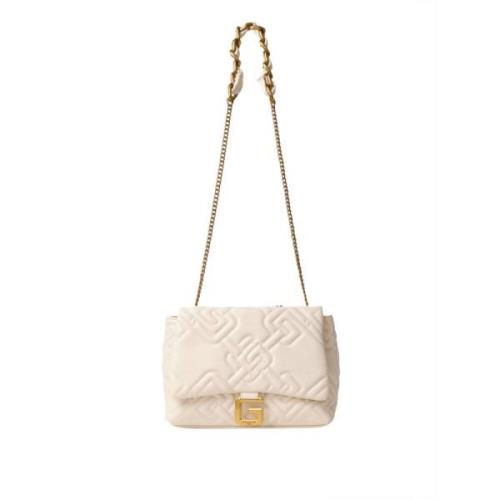 Gaëlle Paris Ivory Axelväska Beige, Dam