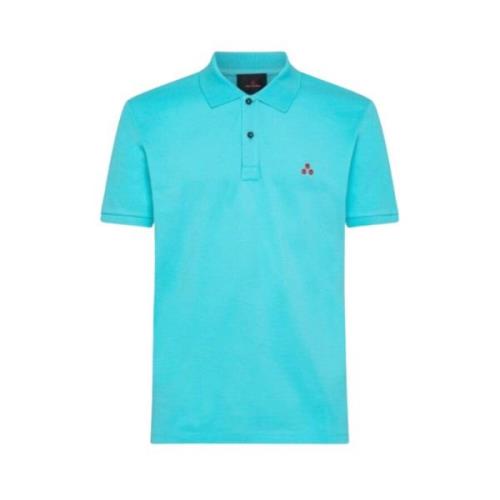 Peuterey Klassisk Polo Tröja Blue, Herr