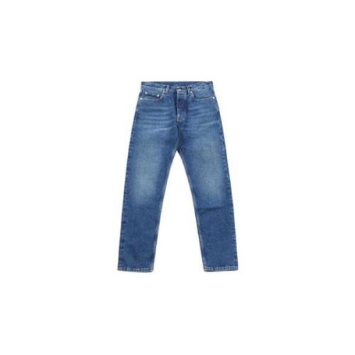 Off White Sliten denim - Färg: Blå Blue, Herr