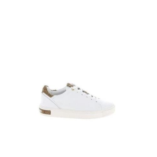 Borbonese Lädersneakers med Op-insats White, Dam