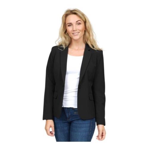 2-Biz Stilfull Illie Blazer Black, Dam