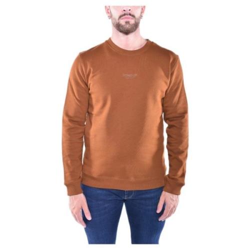 Dondup Logo Crewneck Sweatshirt Brown, Herr