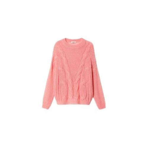 Twinset Mohair Oversized Tröja Pink, Dam