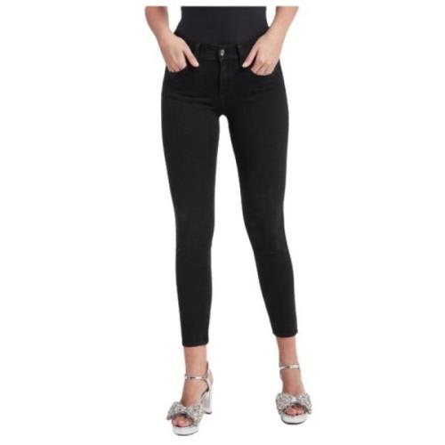 Liu Jo Regular Skinny Ideal Jeans Black, Dam