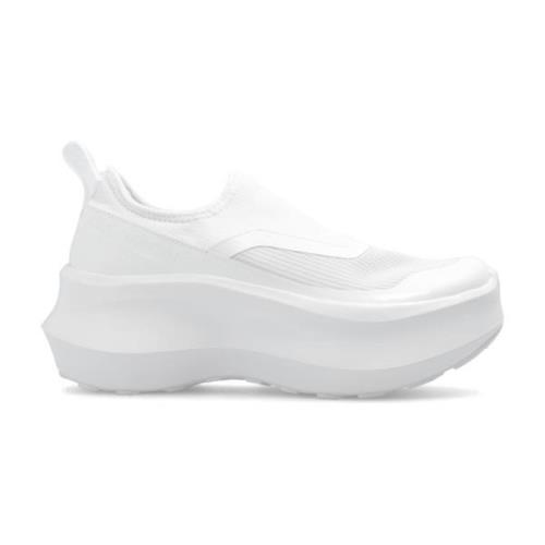 Comme des Garçons Vita Platform Sneakers x Salomon White, Dam