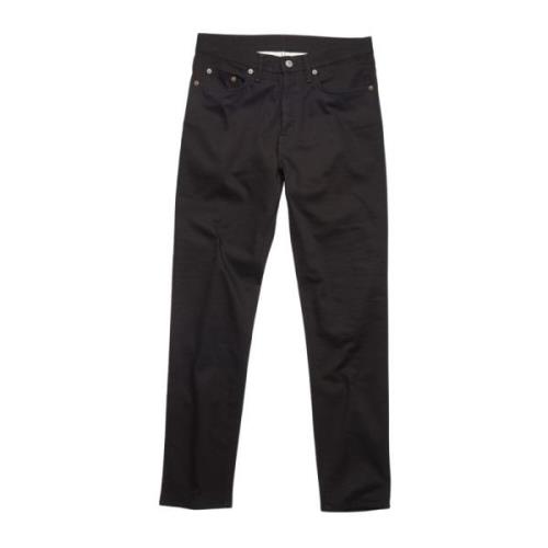 Acne Studios Svart River Stay Jeans Black, Herr