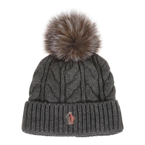 Moncler Grenoble Hattar - Stiliga och Trendiga Gray, Dam