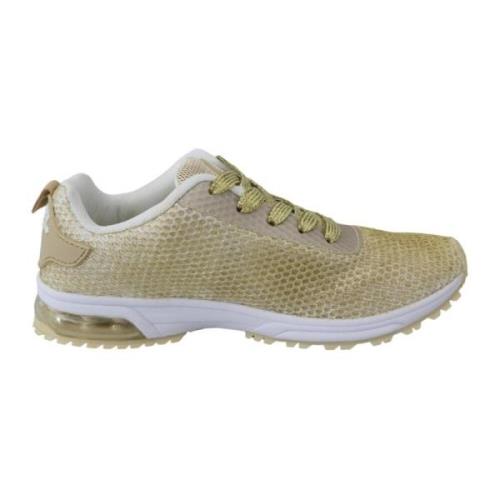 Plein Sport Guld Gretel Sport Sneakers Yellow, Dam