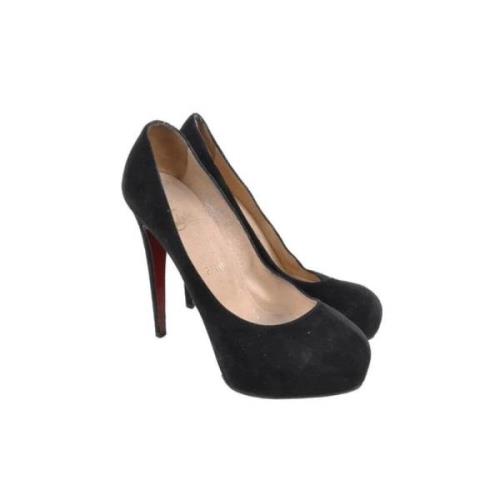 Christian Louboutin Pre-owned Pre-owned Läder klackskor Black, Dam