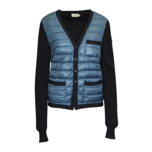 Moncler Pre-owned Pre-owned Polyester ytterklder Blue, Dam