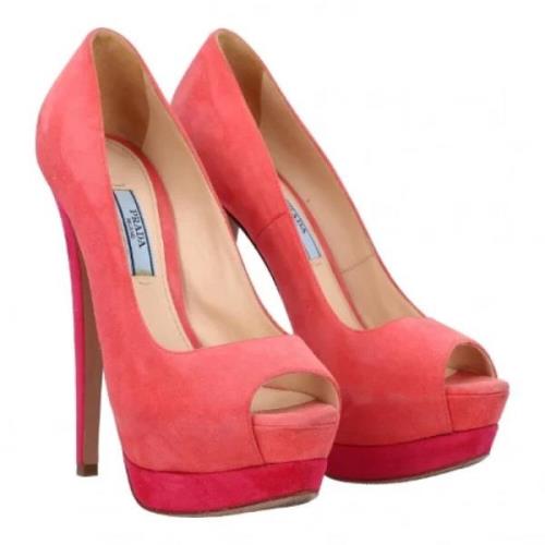 Prada Vintage Pre-owned Pumps Pink, Dam