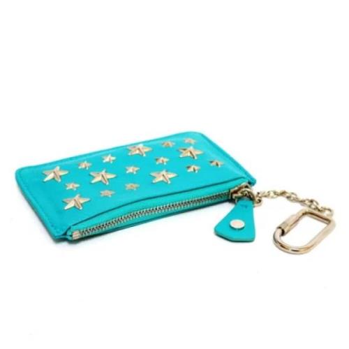 Jimmy Choo Pre-owned Pre-owned Wallets Blue, Dam