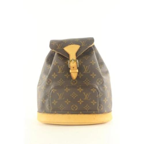 Louis Vuitton Vintage Pre-owned Canvas louis-vuitton-vskor Brown, Dam