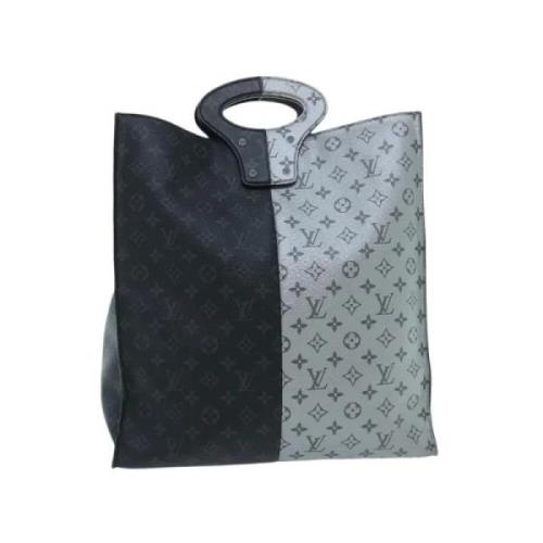 Louis Vuitton Vintage Pre-owned Canvas louis-vuitton-vskor Gray, Dam